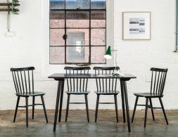 Black Ironica Table Setting