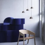 A wooden Merano Armchair by TON.