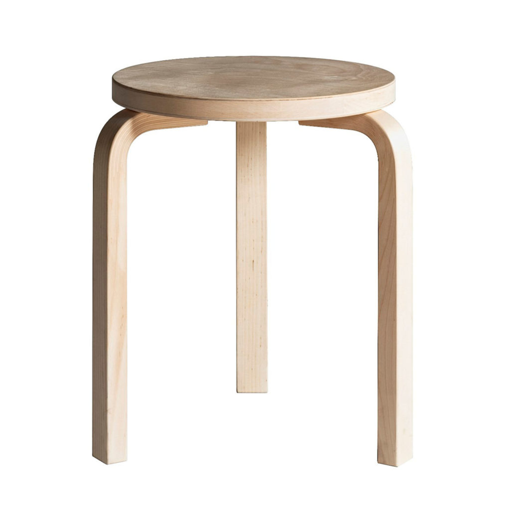 Aalto wooden Stool 60