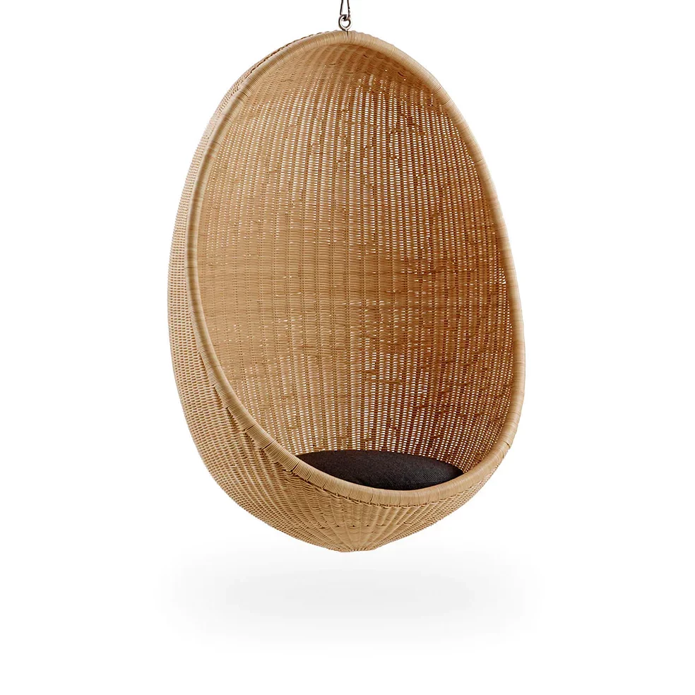 Nanna Ditzel's hanging egg chair.