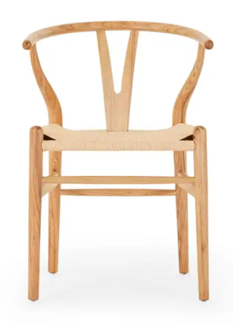 Wishbone chair.