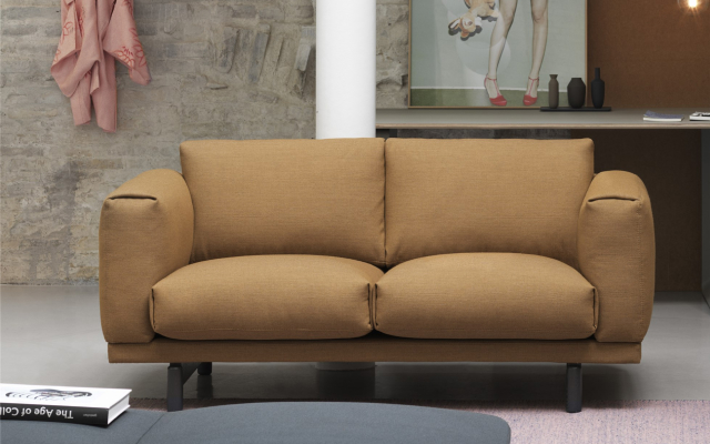Fabric tan couch