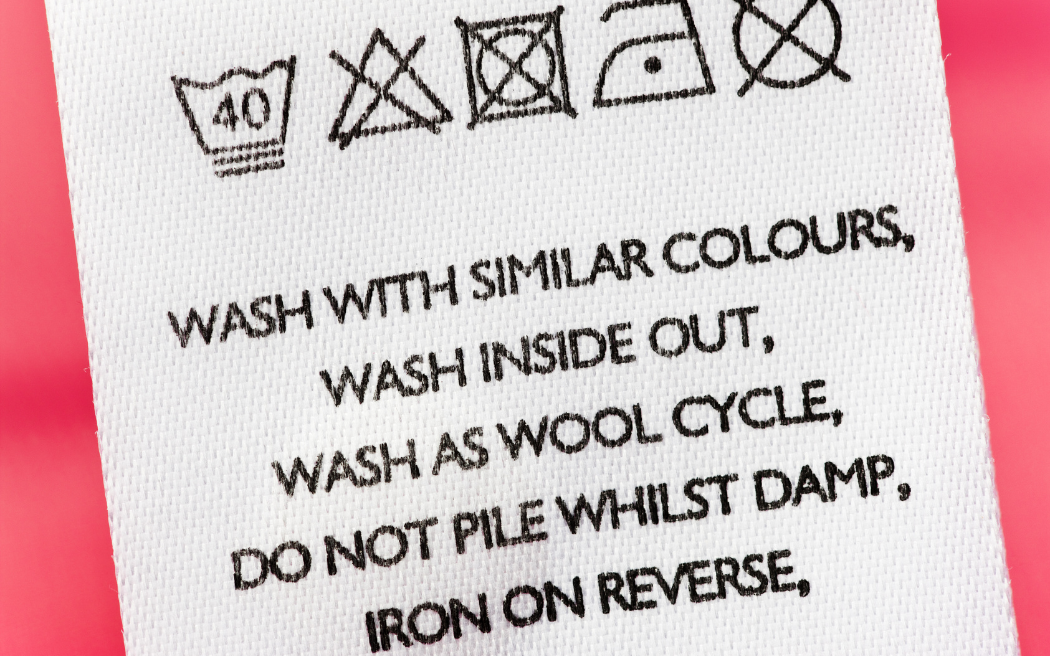 Rug care instructions