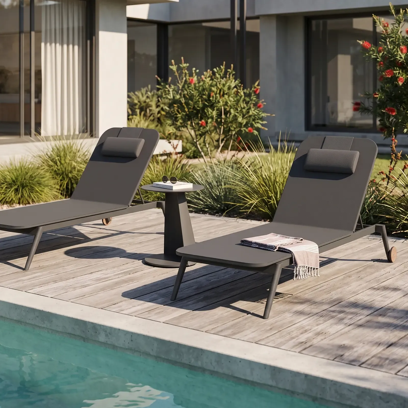 Roam Side Table Charcoal