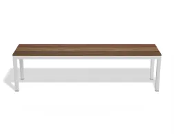 P 7 Cape Outdoorbench Classicpearlwhite