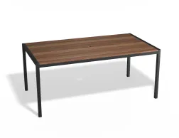 P 6 Moonah Outdoordiningtable Charcoal