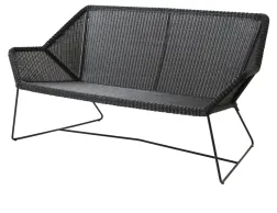 Breeze Range 2seatsofa Black