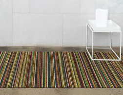 Chilewich Shag Skinny Stripe Multi Runner