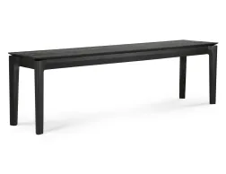 0 Bok Bench Oak Black 166cm