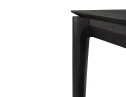 Bok Bench Oak Black 186cm