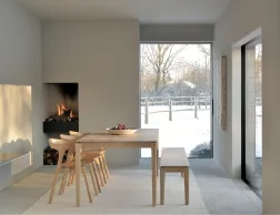 Bok Bench Oak Natural 186cm