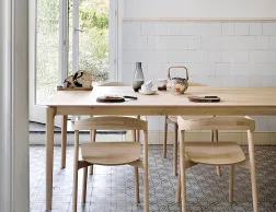 Ethnicraft Bok Dining Table Oak Natural Bok Dining Chair Oak Natural 0004 Layer