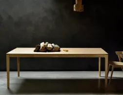 Ethnicraft Bok Dining Table Oak Natural Bok Dining Chair Oak Natural 0006 Layer