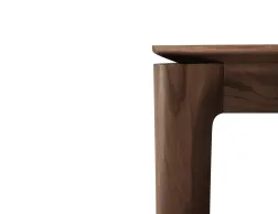 Ethnicraft Bok Dining Table Teak Brown Detail