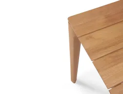 Ethnicraft Bok Outdoor Dining Table Oak Natural