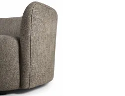 Ethnicraft Ellipse 3 Seater Sofa Ash