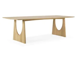 Ethnicraft Geometric Dining Table Oak Natural