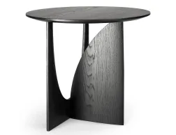 Ethnicraft Geometric Side Table Oak Black