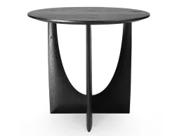 Ethnicraft Geometric Side Table Oak Black