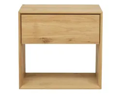 Ethnicraft Nordic Bedside Table Oak Natural 55cm