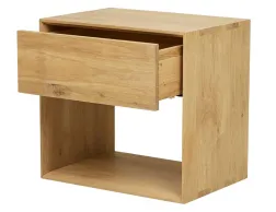 Ethnicraft Nordic Bedside Table Oak Natural 55cm