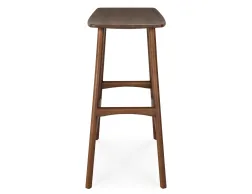 Ethnicraft Osso Counter Stool Teak Brown