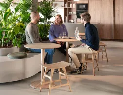 Ethnicraft Osso Counter Stool Oak Natural