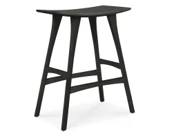 Ethnicraft Osso Counter Stool Oak Black