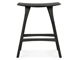 Ethnicraft Osso Counter Stool Oak Black
