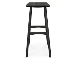 Ethnicraft Osso Counter Stool Oak Black