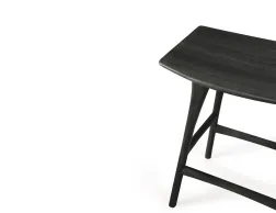 Ethnicraft Osso Counter Stool Oak Black