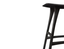 Ethnicraft Osso Counter Stool Oak Black