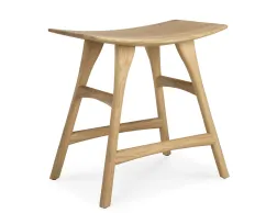Ethnicraft Osso Low Stool Oak Natural
