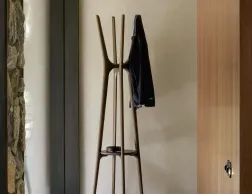 Ethnicraft Coat Stand Mahogany Dark Brown