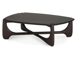 Ethnicraft Pi Coffee Table Mahogany Dark Brown 134cm