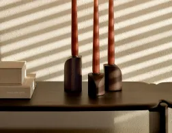 Ethnicraft Pi Console Mahogany Dark Brown 130cm