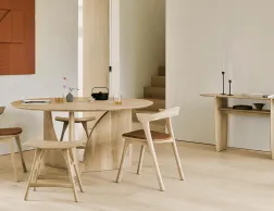 Ethnicraft Pi Console Oak Natural 130cm