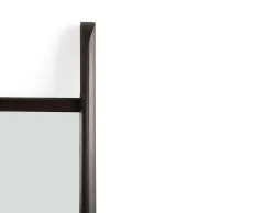 Ethnicraft Pi Floor Mirror Mahogany Dark Brown