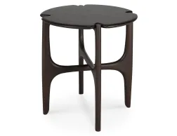 Ethnicraft Pi Side Table Mahogany Dark Brown