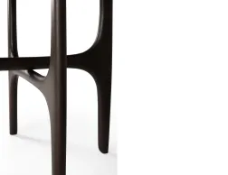 Ethnicraft Pi Side Table Mahogany Dark Brown