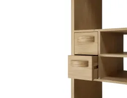 Ethnicraft Pirouette Bookcase Oak Natural