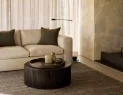 Ethnicraft Roller Max Coffee Table Group Lifestyle