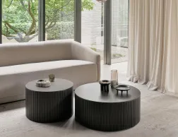 Ethnicraft Roller Max Coffee Table Group Lifestyle