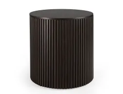 Ethnicraft Roller Max Side Table Mahoganhy Brown