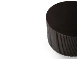 Ethnicraft Roller Max Side Table Mahoganhy Brown