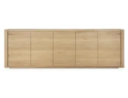 Ethnicraft Shadow Sideboard Oak Natural 250cm