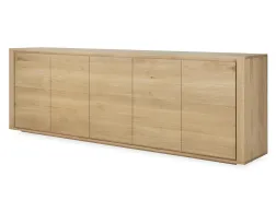 Ethnicraft Shadow Sideboard Oak Natural 250cm
