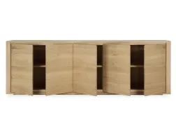 Ethnicraft Shadow Sideboard Oak Natural 250cm