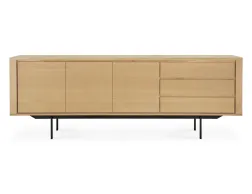 Ethnicraft Shadow Sideboard With Drawers 224cm