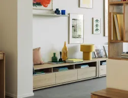 Ethnicraft Shadow Tv Unit Oak Natural 210cm